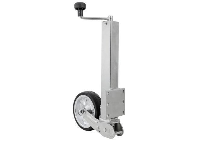 AL-KO 1863497 automatisches Stützrad mit Halterung 400 kg 60 mm 775–1010 mm