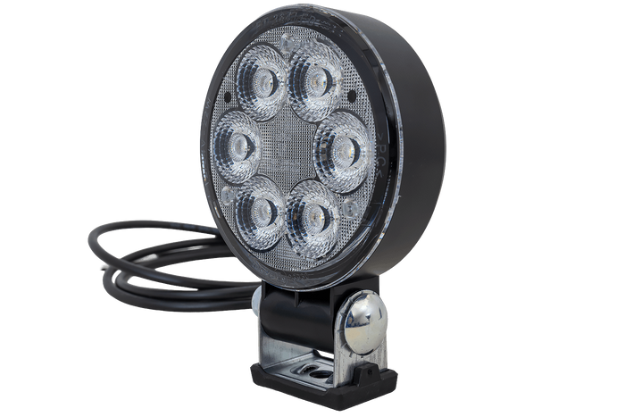 LED-Arbeitsscheinwerfer-Reflektor FRISTOM FT-364 SLIM 6xLED 1500lm