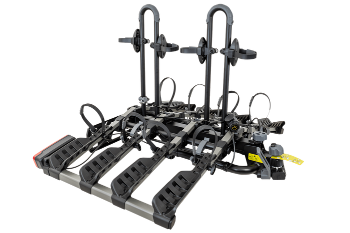Inter Pack Neuer Spider 4 Anhängerkupplungs-Fahrradträger für 4 Fahrräder