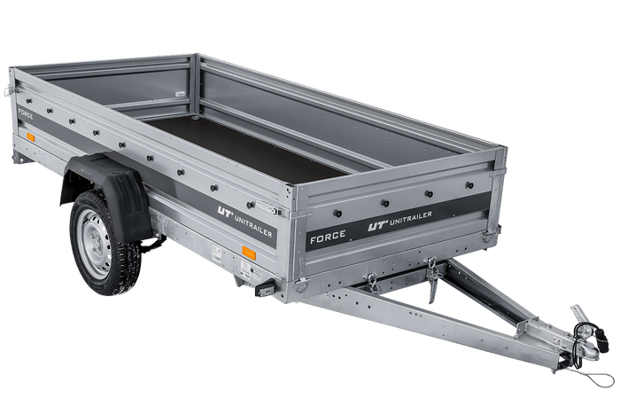 Autotransportanhänger auf Federn 264x125 UNITRAILER FORCE 264/R KIPP