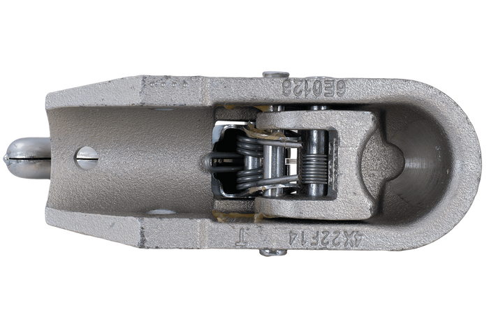 KNOTT K35-A Kugelkopfkupplung für einen 3500kg Anhänger mit einer 50mm Rohrdeichsel, Gusseisen