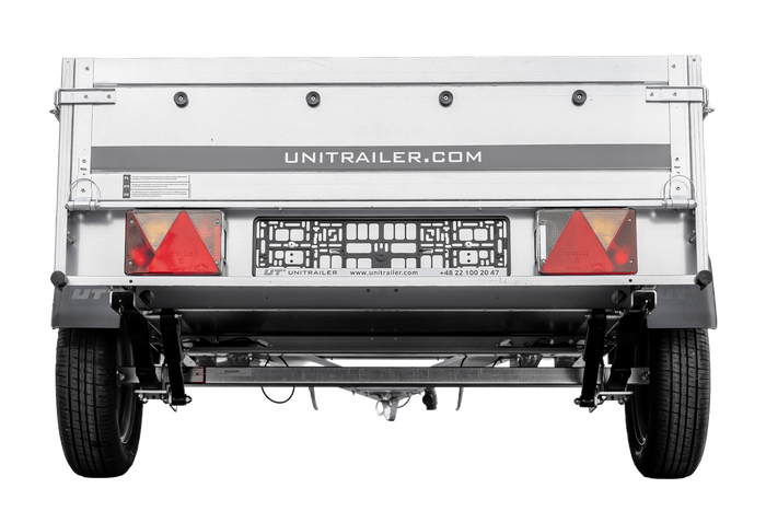 PKW-Anhänger mit Blattfedern 230x125 UNITRAILER GARDEN 230/R KIPP