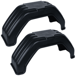 Satz mit zwei Kotflügeln für einen 13-14-Zoll-Anhänger, flache Radkästen 710/200 mm