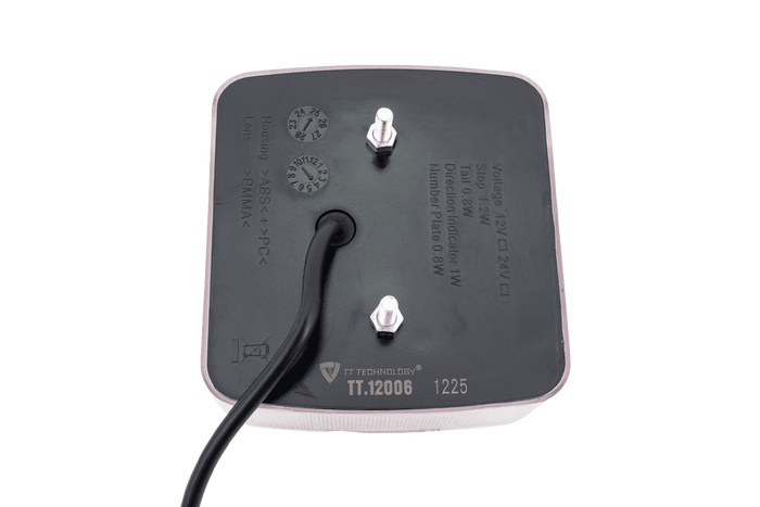 TT TECHNOLOGY TT.12006 LED-Rücklicht mit 4 Funktionen, universell