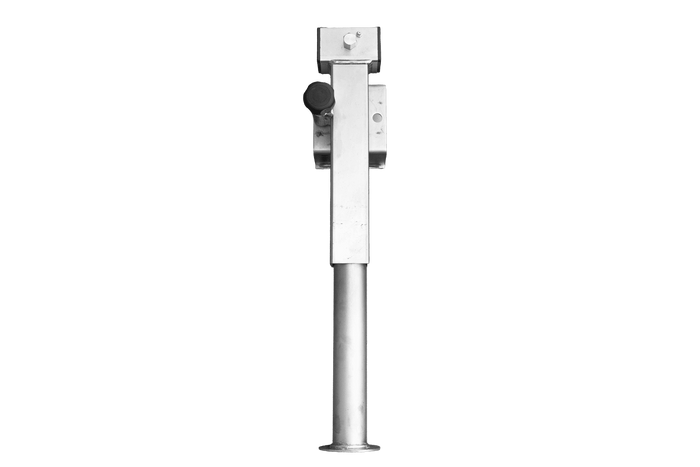 UNITRAILER D-110.000.049 ausziehbare Kurbelstütze für 1300 kg Pritschenanhänger 410-645 mm