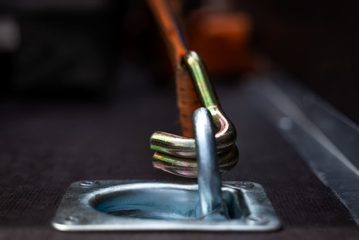 3-Punkt-Autotransportgurt, Zurrgurt / Spanngurt mit Ratsche UNITRAILER 3m/50mm/4t 