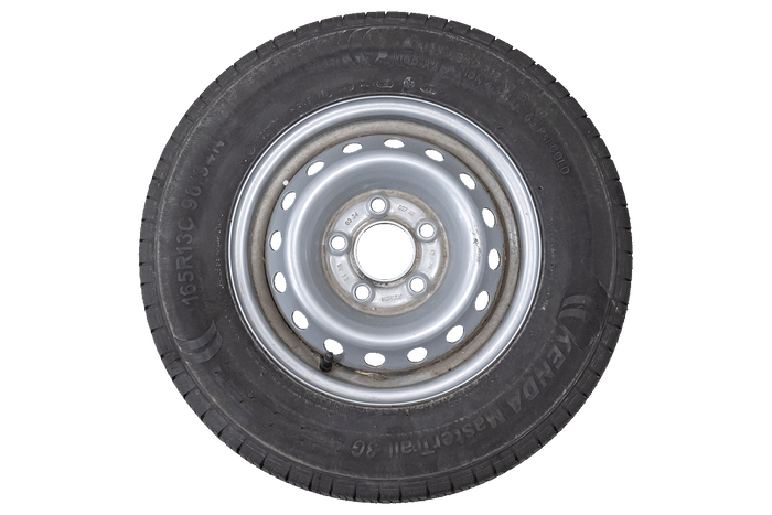 OUTLET Verstärktes Rad für Anhänger KENDA REIFEN 165/80 R13C 96/94N KENDA FELGE 4.5Jx13"H2 5x112 ET:30