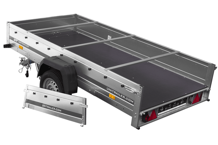 Anhänger mit Flachplane GARDEN TRAILER 264 KIPP [inkl. Planenträger]