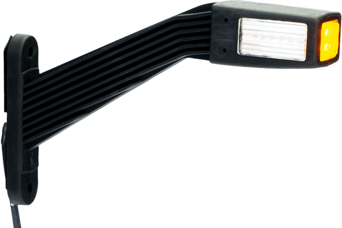 FRISTOM FT-145 LED linke Begrenzungsleuchte auf einem Gummiarm