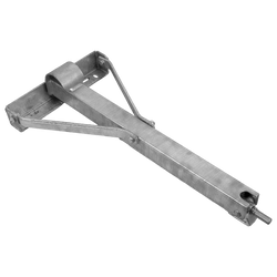 KNOTT 6X1197.007 ausziehbarer Eckstabilisator für Anhänger 1100 kg 498 mm