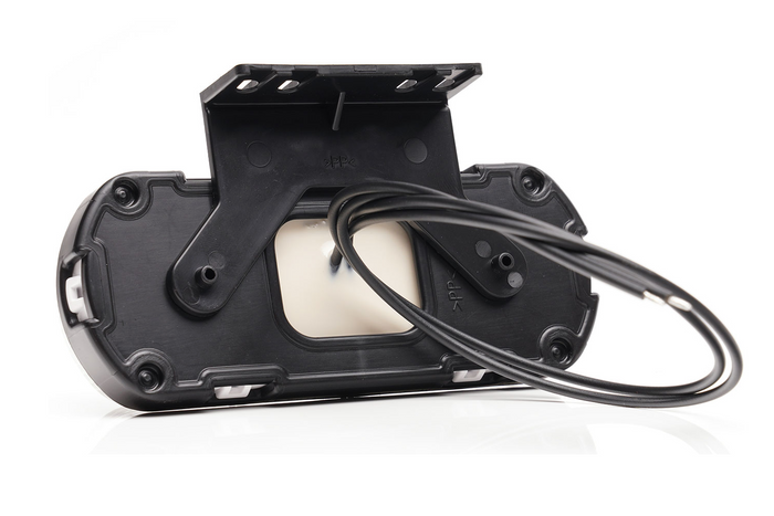 WAŚ W240 1600 LED weiße Universal-Positionsleuchte mit Halterung