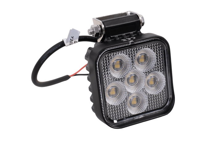 LED-Arbeitsscheinwerfer-Reflektor TT TECHNOLOGY SCHWARZ TT.13324 24xLED 1920lm quadratisch