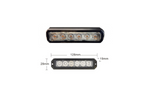 KAMAR LW0032-ALR-1 LED-Warnleuchte, 3 Blinkmodi
