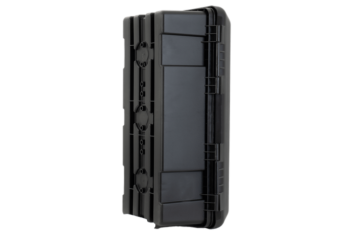 Feuerlöscherkasten 9kg DAKEN 82010 ADAMANT 671x310x247mm schwarz