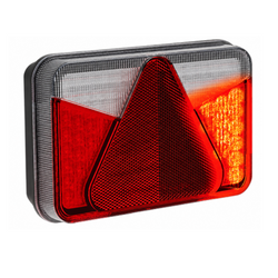 ASPÖCK MULTILED V Rückleuchte Bajonett 8PIN 6 Funktionen links