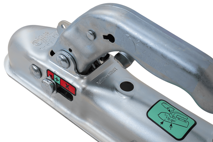 KNOTT K7.5-C Kugelkupplung für 750kg Anhänger mit 50mm Rohrdeichsel