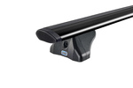 Dachgepäckträgerstangen und Füße CRUZ Airo FIX Dark 133 - (2x) 925-716