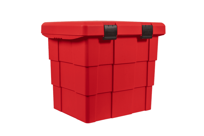 DAKEN 86014 PITBOX Schüttgutbehälter, z. B. für Sand oder Streusalz, 655 x 570 x 520 mm, 108,5 l