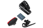 PROFEX 92618 Super Vision Fahrradlichtset (vorne und hinten), batteriebetrieben