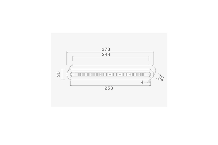 ASPÖCK 3. STOP LIGHT LED-Rücklicht universell