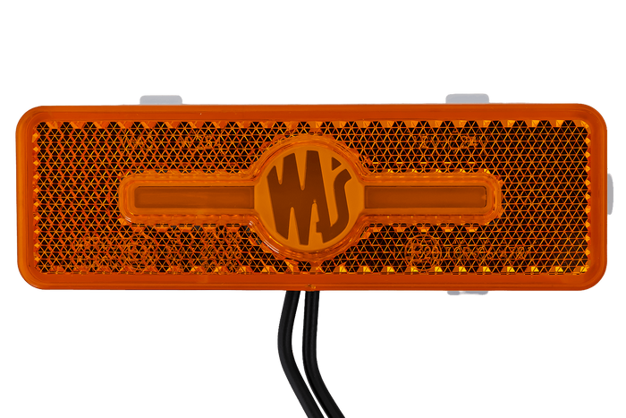WAŚ W254 2033 LED-Positionsleuchte, orange, universell, mit Halterung