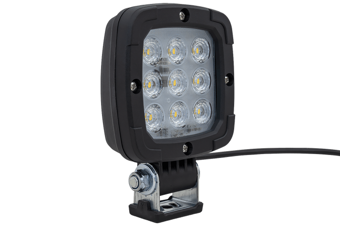 LED-Arbeitsscheinwerfer-Reflektor FRISTOM FT-036 SLIM 9xLED 1400lm