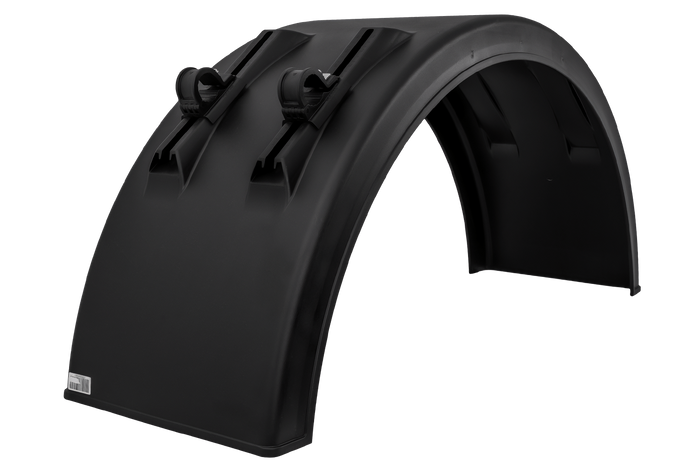 Kotflügel für Anhänger 19,5-22,5" DOMAR DK2975 Radkasten 1250/430mm mit Befestigungswinkeln