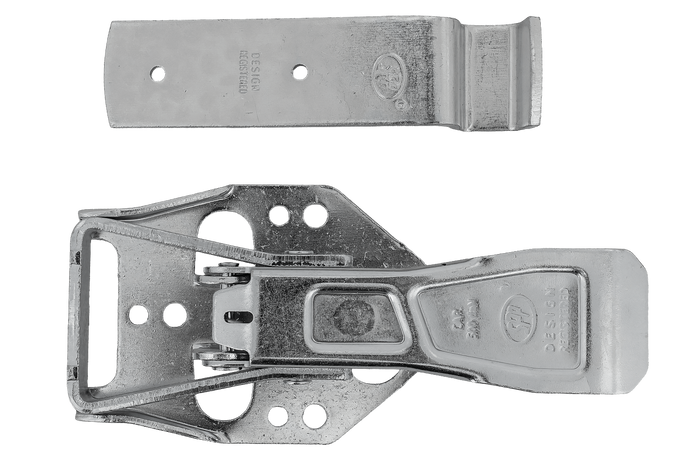 Seitenkupplung mit STEELPRESS ZB-04C+Z-01A-Verschluss für den kompletten Seitenverschluss des Anhängers