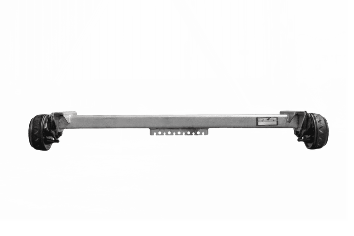 KNOTT VGB13-M gebremste Achse für Anhänger/Träger 1350 kg 1300 mm 1770 mm 5x112