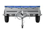 Leichter Anhänger 200x125 UNITRAILER GARDEN 201 KIPP mit blauer Plane