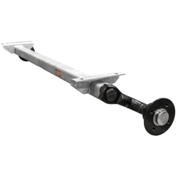 KNOTT VG7-L ungebremste Achse für Anhänger 750 kg 1200 mm 1650 mm 4x100