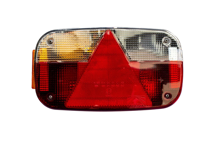 ASPÖCK Multipoint III Rücklicht-Bajonett 5-PIN 6 Funktionen rechts