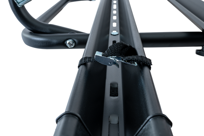 Peruzzo Brennero 4x4 Ersatzrad-Fahrradträger - 2-Fahrradträger mit Schienen (schwarz)