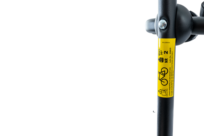 Peruzzo Brennero 4x4 Ersatzrad-Fahrradträger - 2-Fahrradträger mit Schienen (schwarz)