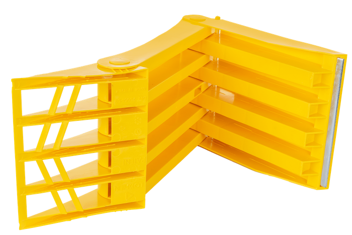 LOKHEN ORIGAMY Unterlegkeil 56 h: 230mm klappbar