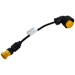 Bajonettadapter 5-polig / abgewinkelter Stecker ASS2 7-polig ASPÖCK linker Adapter