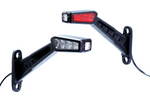 FRISTOM FT-146 LED-Positionsleuchten, 3 Funktionen, links + rechts