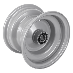 UNITRAILER Stahlfelge 5,5" x 8" H2 3 x 128 mit Lagern 6205-2RS