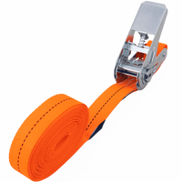 HILLS 5 m/25 mm/1 t orangefarbenes einteiliges Armband mit Spanner