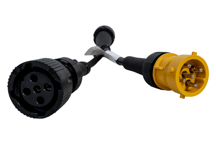ASPOCK 5-PIN-Bajonettadapter mit Nebelscheinwerfer- und Rückfahrscheinwerferanschluss 0,1 m