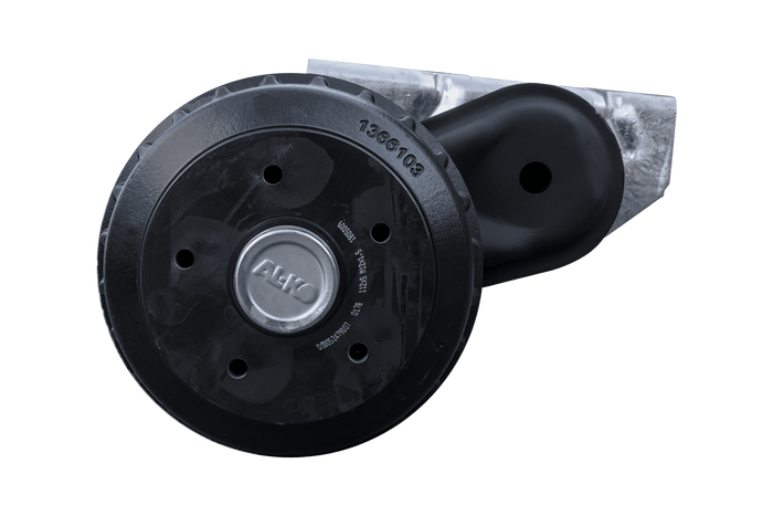 AL-KO COMPACT gebremste Achse für Anhänger/Transporter 1350kg 1100mm 1550mm 5x112