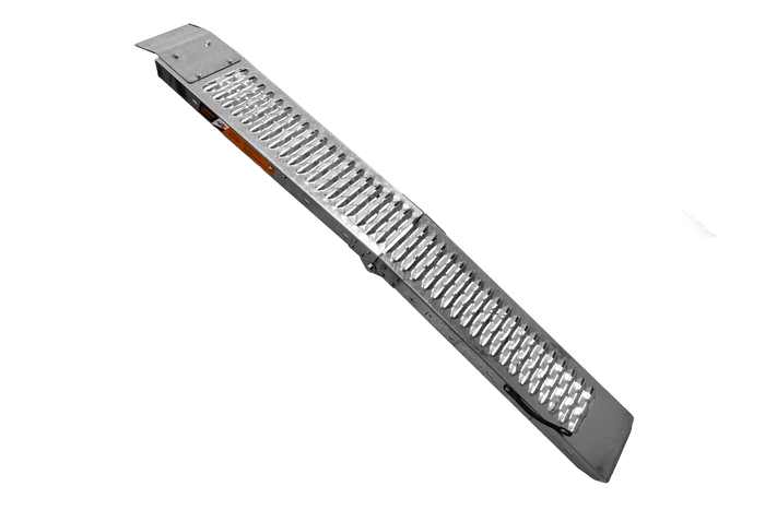 UNITRAILER ALR004 klappbare Auffahrrampe aus Stahl für Anhänger, 170 cm, 227 kg