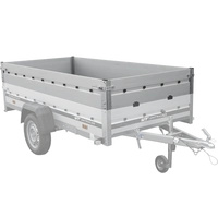 BIS-Aluminiumseitenwände für die Anhänger UNITRAILER GARDEN 265 KIPP ALU und 265/2 KIPP ALU