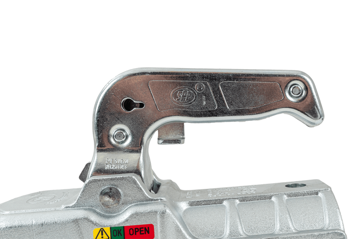 STEELPRESS BC-3000C-00-00 Kugelkopfkupplung für 3000kg Anhänger mit 50mm Rohrdeichsel, Gusseisen