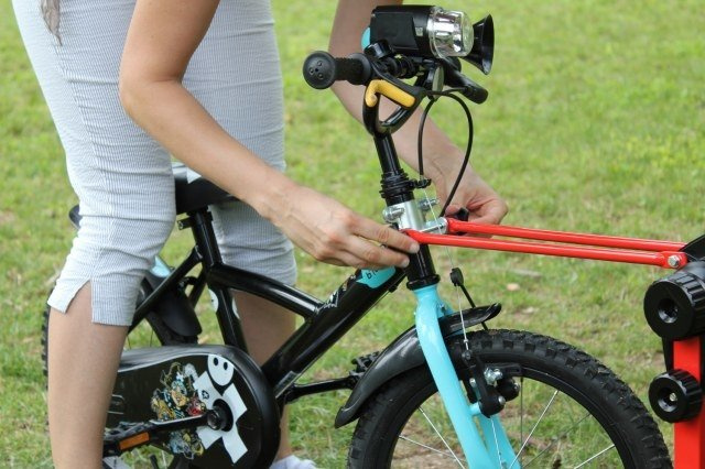 Trail Angel Fahrrad-Anhängerkupplung – Rot