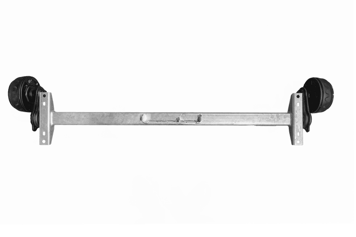 KNOTT VGB13-M gebremste Achse für Anhänger/Träger 1350 kg 1450 mm 1900 mm 5x112