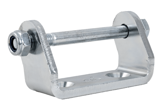 STEELPRESS UH-01 Einbauscharnierhalter für Anhängerseitenmontage