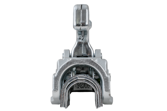 STEELPRESS BC-3000C-00-00+Z2 Kugelkopfkupplung für 3000kg Anhänger mit 35-50mm Rohrdeichsel, Gusseisen