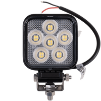 LED-Arbeitsscheinwerfer-Reflektor TT TECHNOLOGY SCHWARZ TT.13324 24xLED 1920lm quadratisch