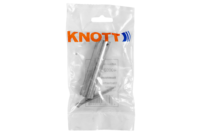 KNOTT 406024.001 Stützradachse, Buchse 84x20mm